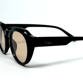 Óculos de Sol Bridget Preto Brilho_Marrom(2) View Eyewear